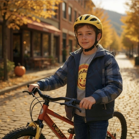 Children’s Place 3-in-1 Blue & Gray Plaid Puffer Jacket – Golden Hour Edition 4 - Picture 1 of 9